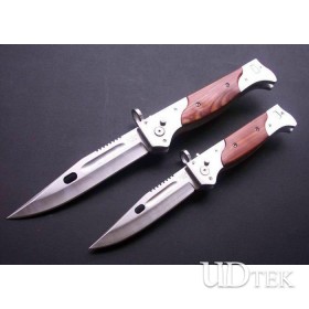 Small Sized OEM M9 White Blade Folding Knife Stainless Steel Knife UDTEK01172